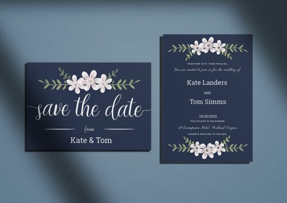 Save the Date Cards | Custom Save The Date Cards | Save the Date Card